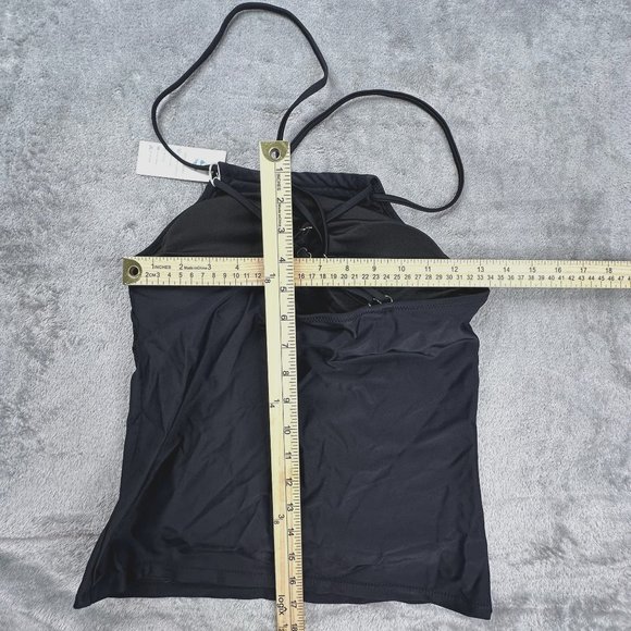 Beachsissi Tankini Top NWT Black Spaghetti Straps New With Tags - Picture 7 of 7